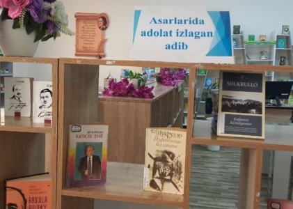 Asarlarda adolat izlagan adib